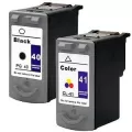 Canon PG-40 PG40 Black + CL-41 CL41 TriColor