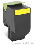 Lexmark 802SY, CX310 / CX410 /  CX510 80C2SY0 Yellow
